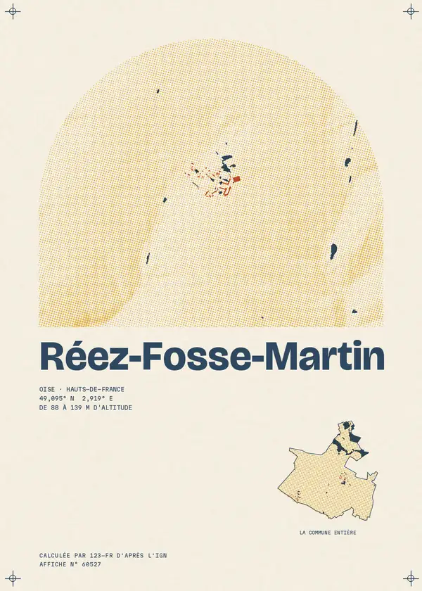 Affiche de Réez-Fosse-Martin, calculée par 123-fr d'après l'IGN