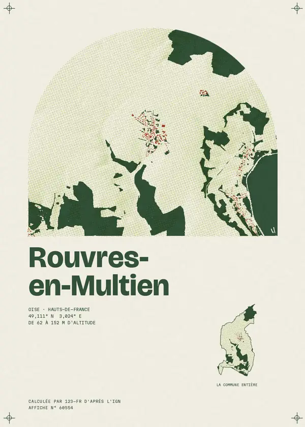Affiche de Rouvres-en-Multien, calculée par 123-fr d'après l'IGN