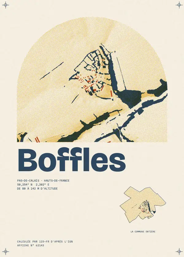 Affiche de Boffles, calculée par 123-fr d'après l'IGN