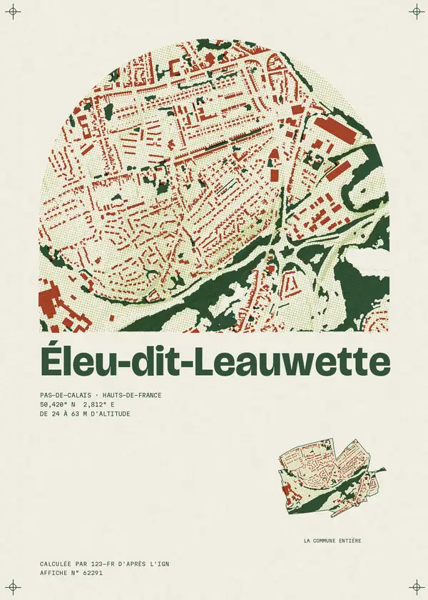 Affiche de Éleu-dit-Leauwette, calculée par 123-fr d'après l'IGN
