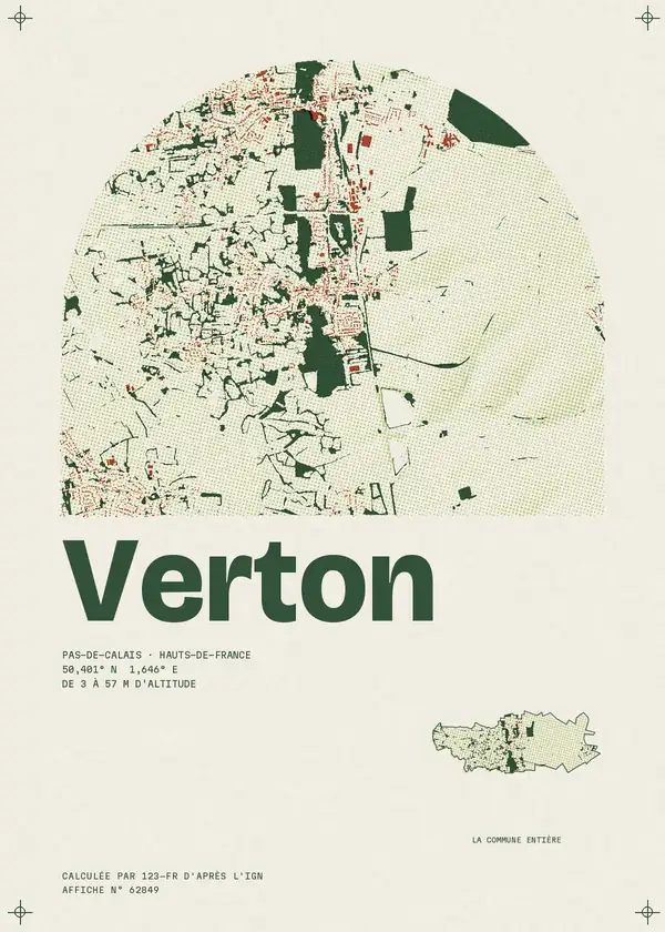 Affiche de Verton, calculée par 123-fr d'après l'IGN