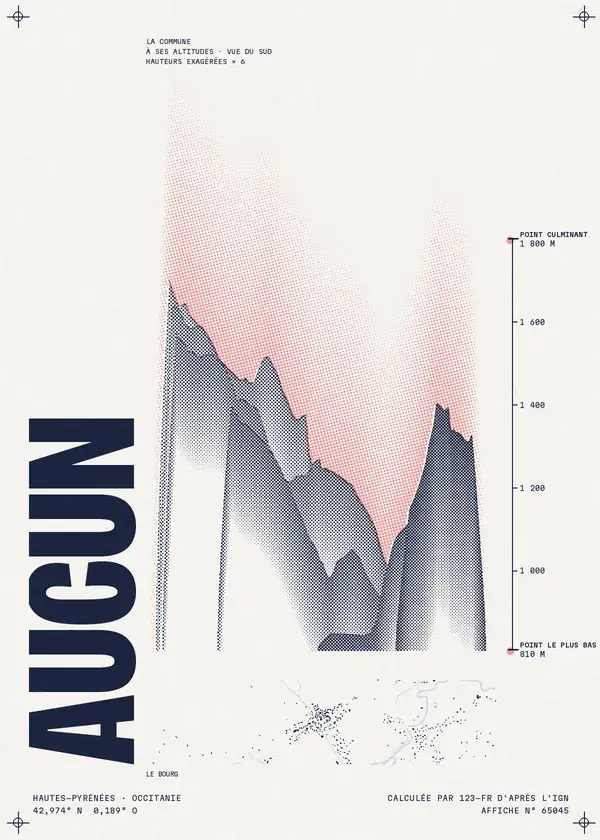 Affiche de Aucun, calculée par 123-fr d'après l'IGN