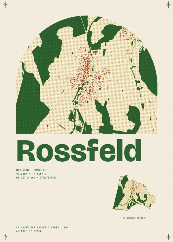 Affiche de Rossfeld, calculée par 123-fr d'après l'IGN