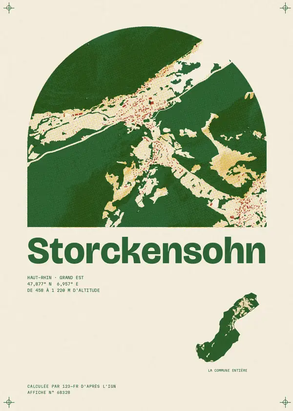 Affiche de Storckensohn, calculée par 123-fr d'après l'IGN