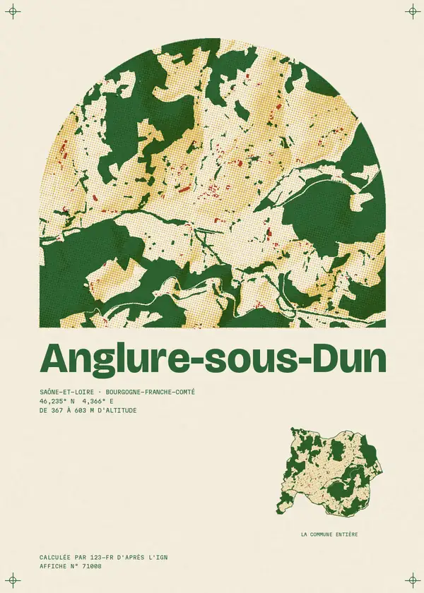 Affiche de Anglure-sous-Dun, calculée par 123-fr d'après l'IGN