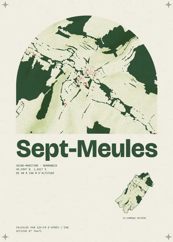 Affiche de Sept-Meules, calculée par 123-fr d'après l'IGN