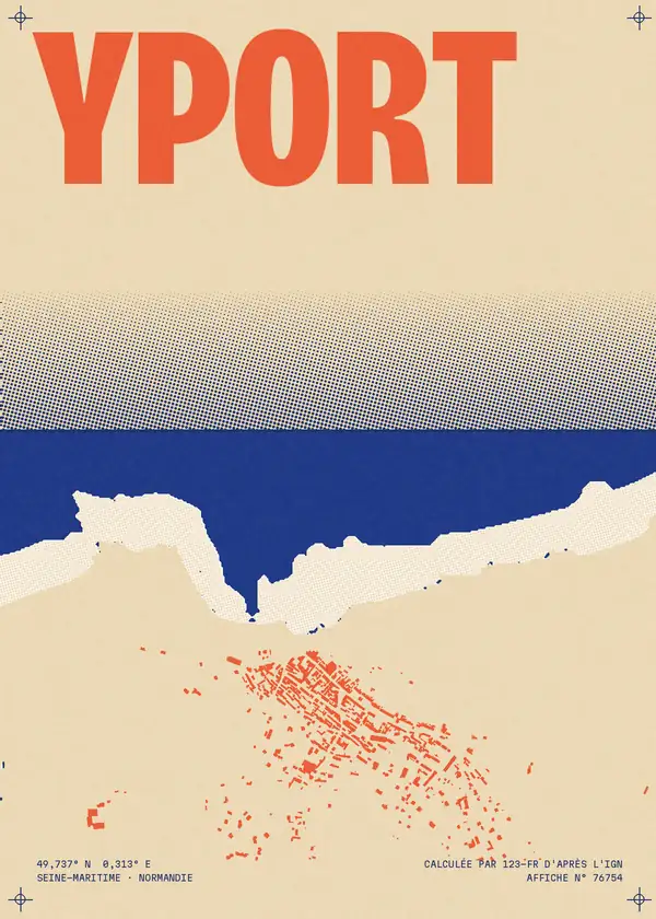 Affiche de Yport, calculée par 123-fr d'après l'IGN