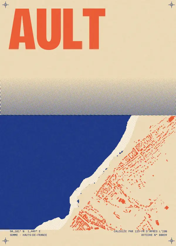 Affiche de Ault, calculée par 123-fr d'après l'IGN