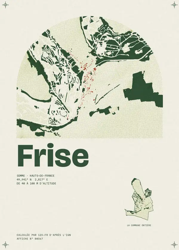 Affiche de Frise, calculée par 123-fr d'après l'IGN