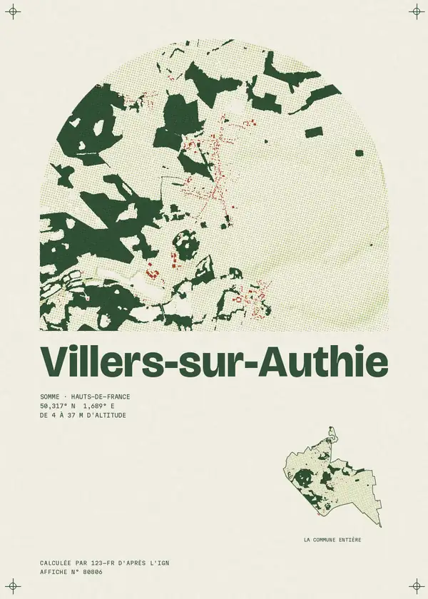 Affiche de Villers-sur-Authie, calculée par 123-fr d'après l'IGN