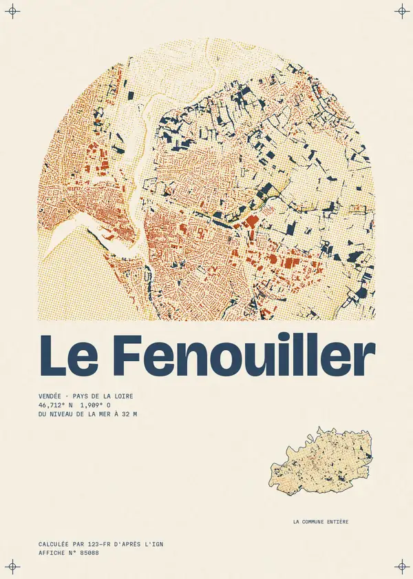 Affiche de Le Fenouiller, calculée par 123-fr d'après l'IGN