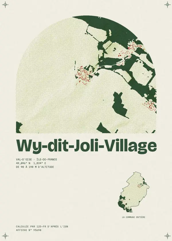 Affiche de Wy-dit-Joli-Village, calculée par 123-fr d'après l'IGN