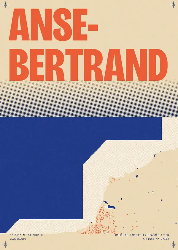 Affiche de Anse-Bertrand, calculée par 123-fr d'après l'IGN