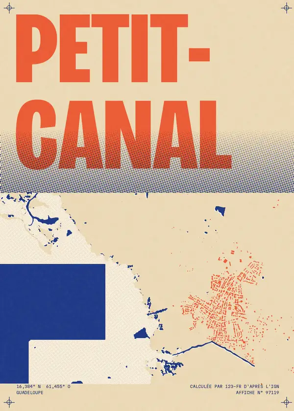 Affiche de Petit-Canal, calculée par 123-fr d'après l'IGN