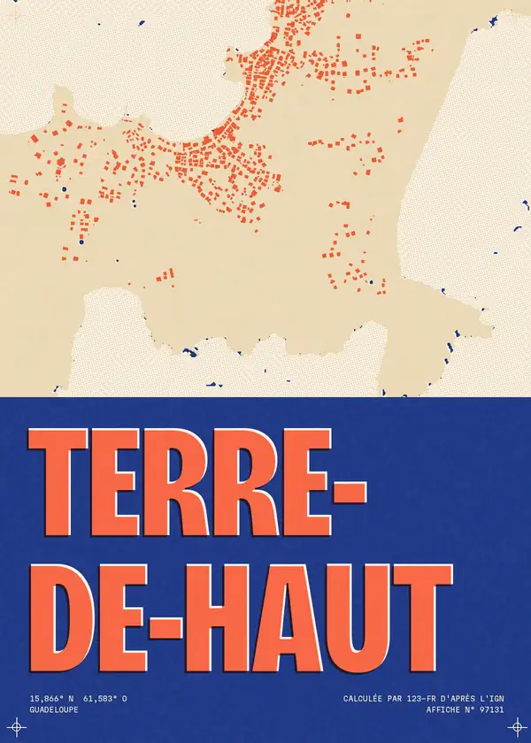 Affiche de Terre-de-Haut, calculée par 123-fr d'après l'IGN