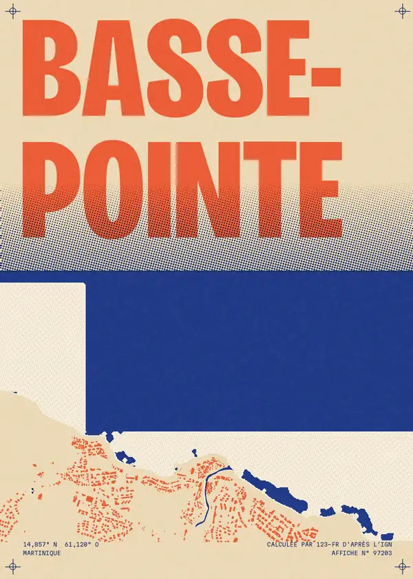 Affiche de Basse-Pointe, calculée par 123-fr d'après l'IGN