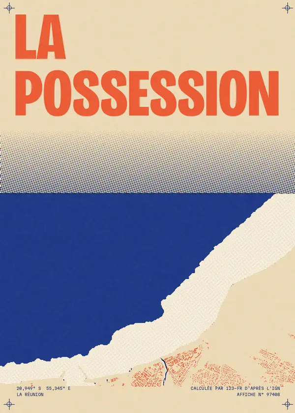Affiche de La Possession, calculée par 123-fr d'après l'IGN