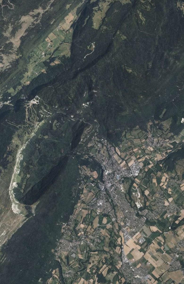 Gex aujourd'hui, le territoire vu du ciel