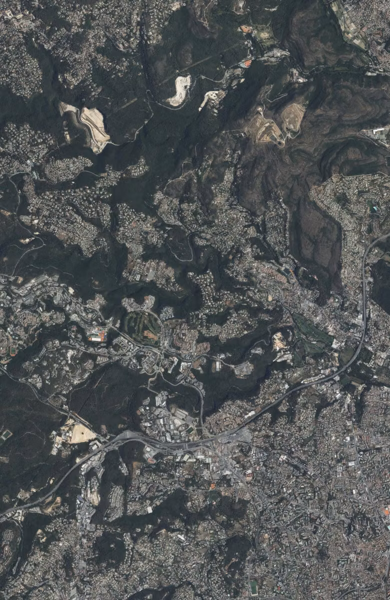 Biot aujourd'hui, le territoire vu du ciel