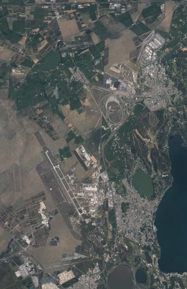 Istres aujourd'hui, le territoire vu du ciel