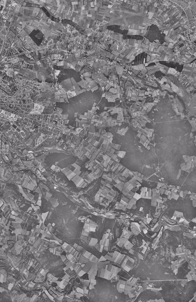 Soyaux en 1959, le territoire vu du ciel, au même cadrage
