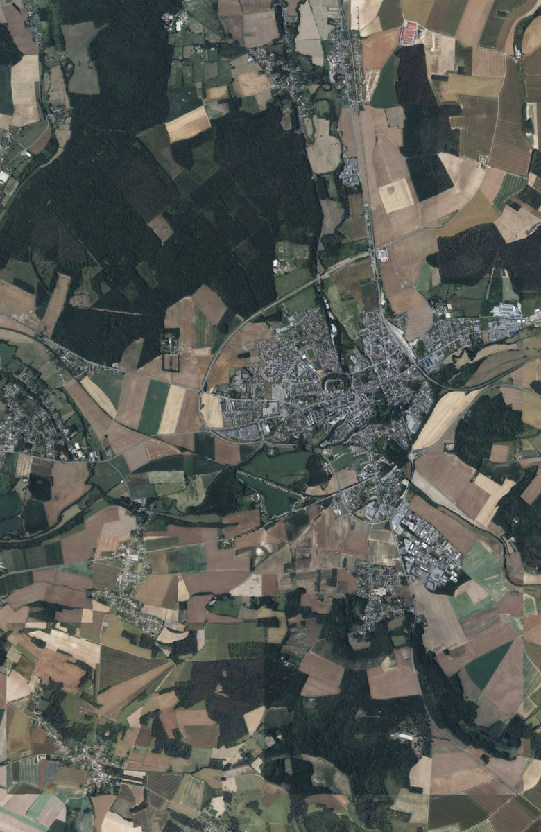 Gisors aujourd'hui, le territoire vu du ciel