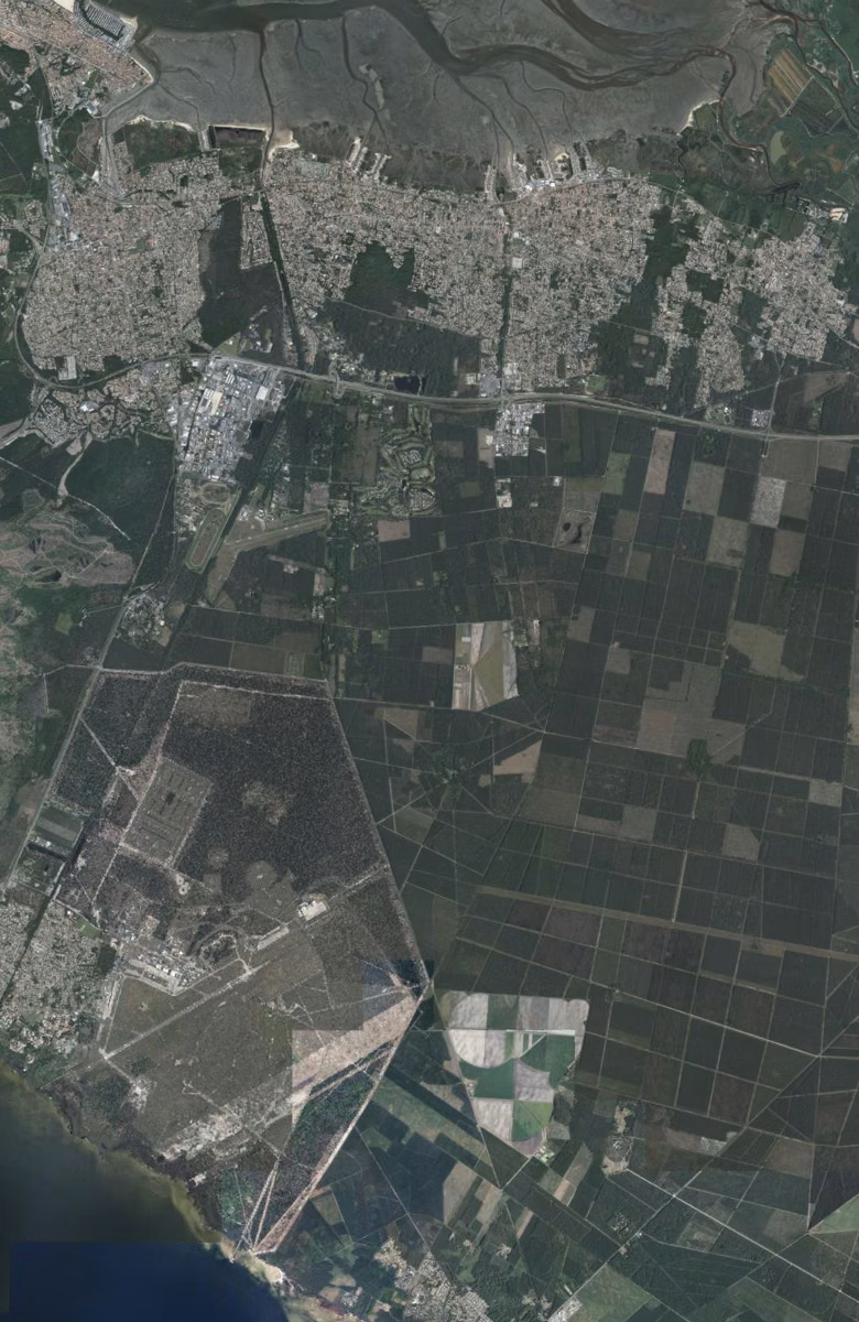 Gujan-Mestras aujourd'hui, le territoire vu du ciel