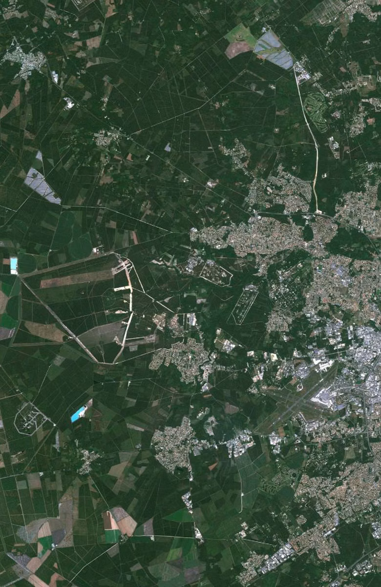 Saint-Médard-en-Jalles aujourd'hui, le territoire vu du ciel