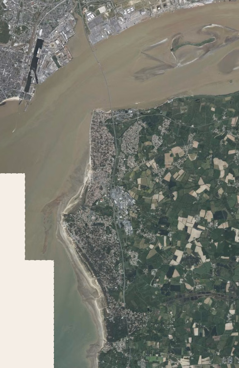 Saint-Brevin-les-Pins aujourd'hui, le territoire vu du ciel