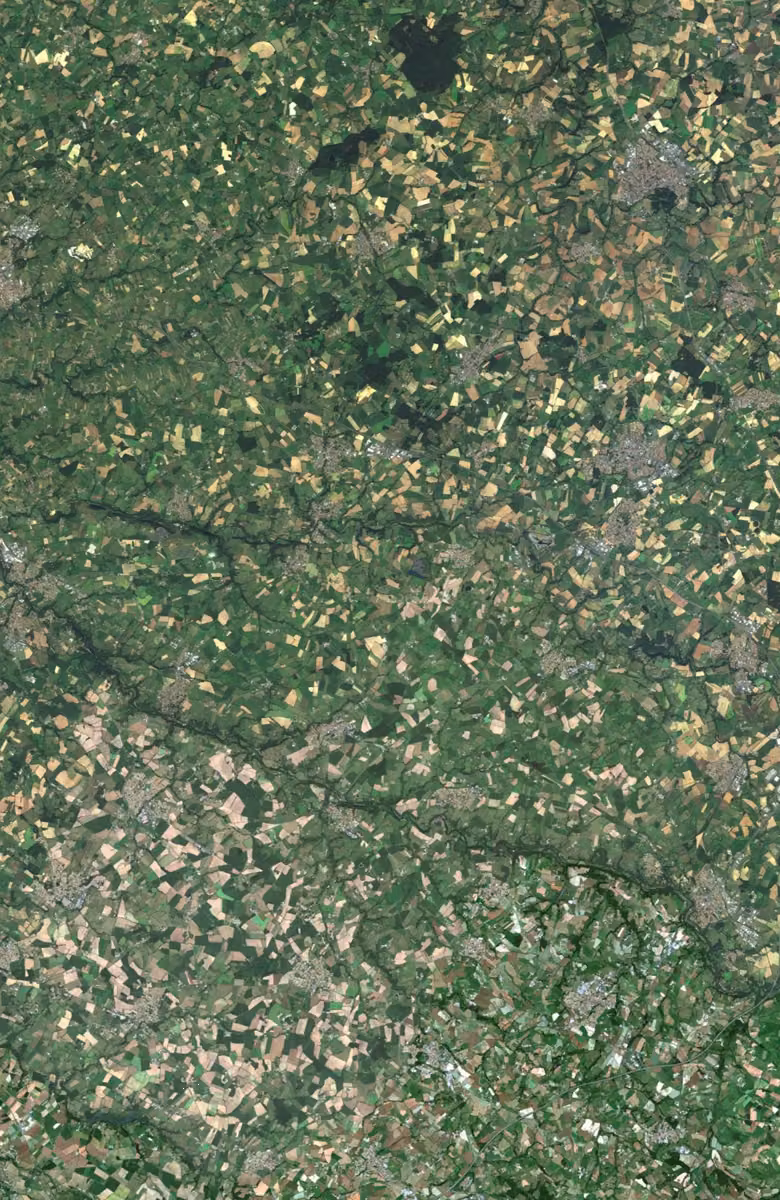 Sèvremoine aujourd'hui, le territoire vu du ciel