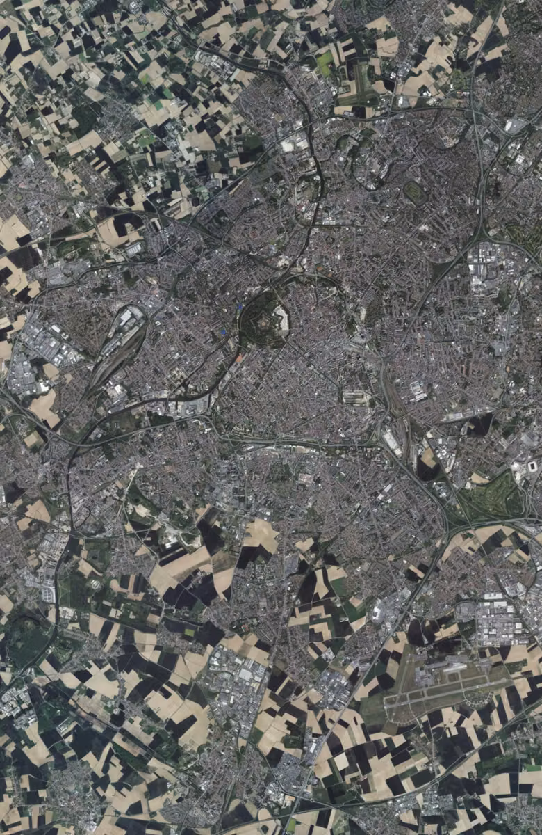 Lille aujourd'hui, le territoire vu du ciel