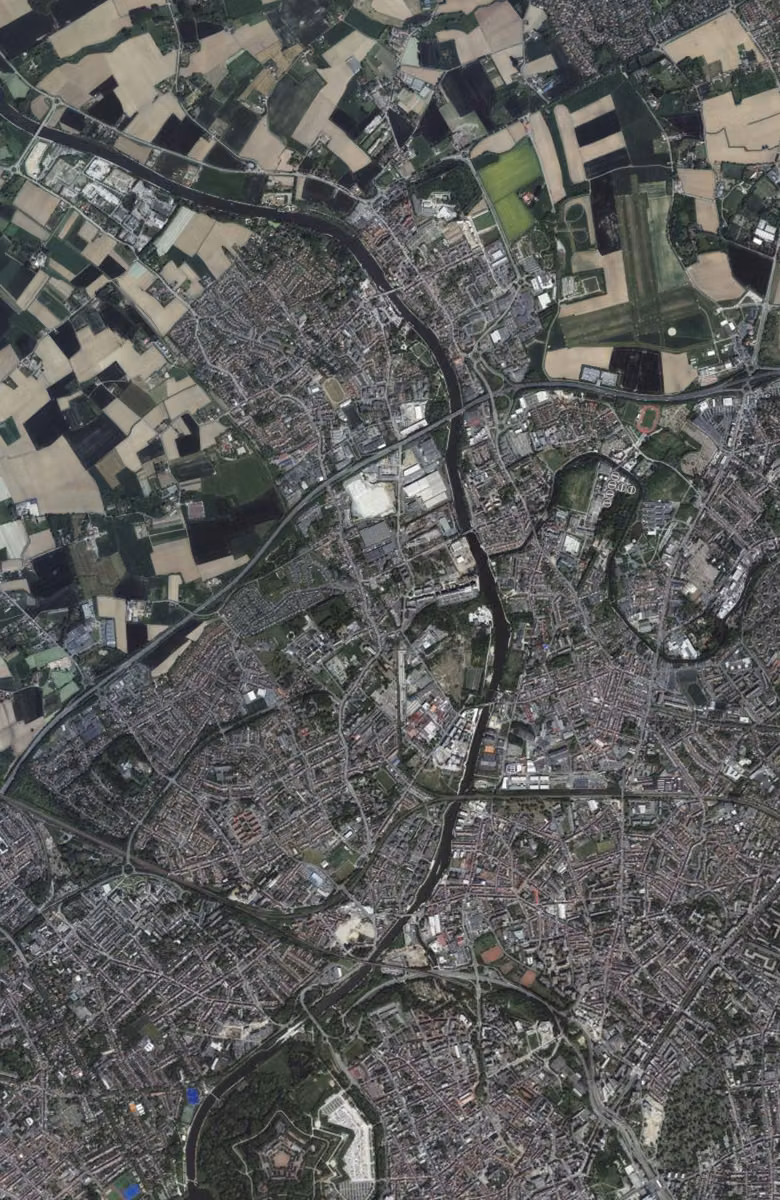 Marquette-lez-Lille aujourd'hui, le territoire vu du ciel