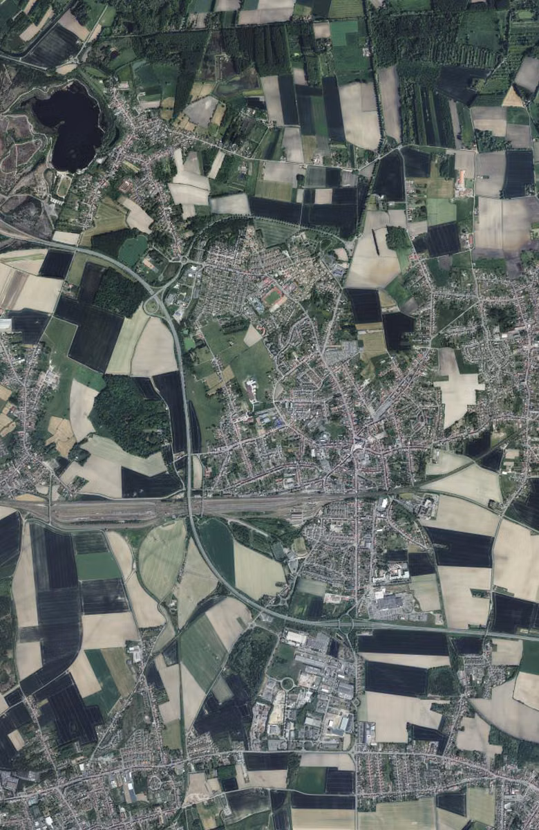 Somain aujourd'hui, le territoire vu du ciel