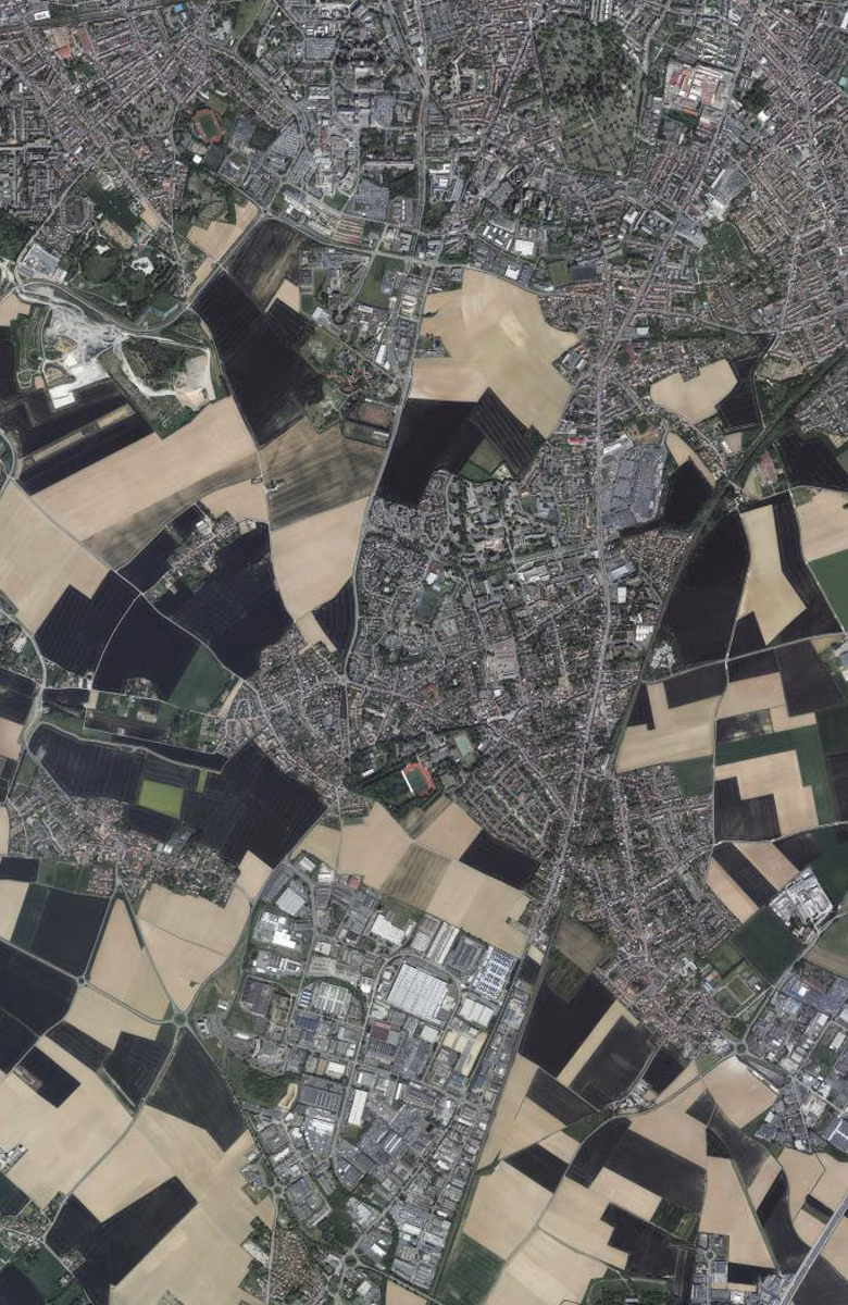 Wattignies aujourd'hui, le territoire vu du ciel