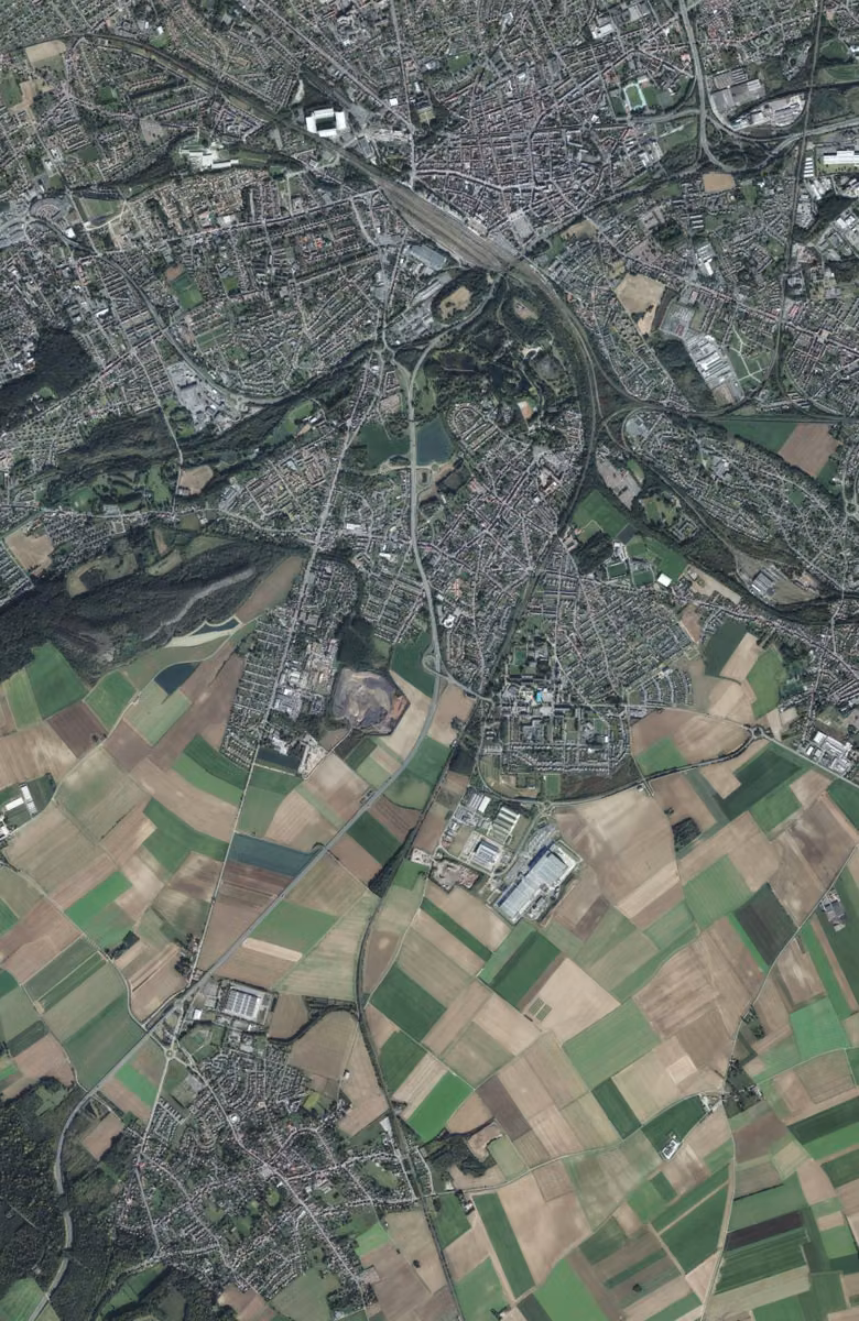 Avion aujourd'hui, le territoire vu du ciel