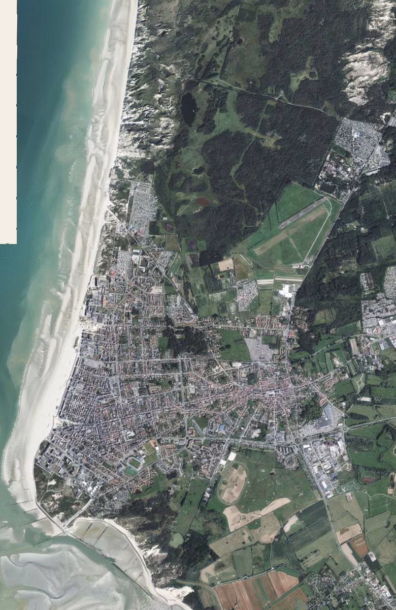 Berck aujourd'hui, le territoire vu du ciel