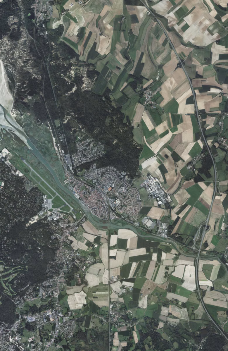 Étaples aujourd'hui, le territoire vu du ciel