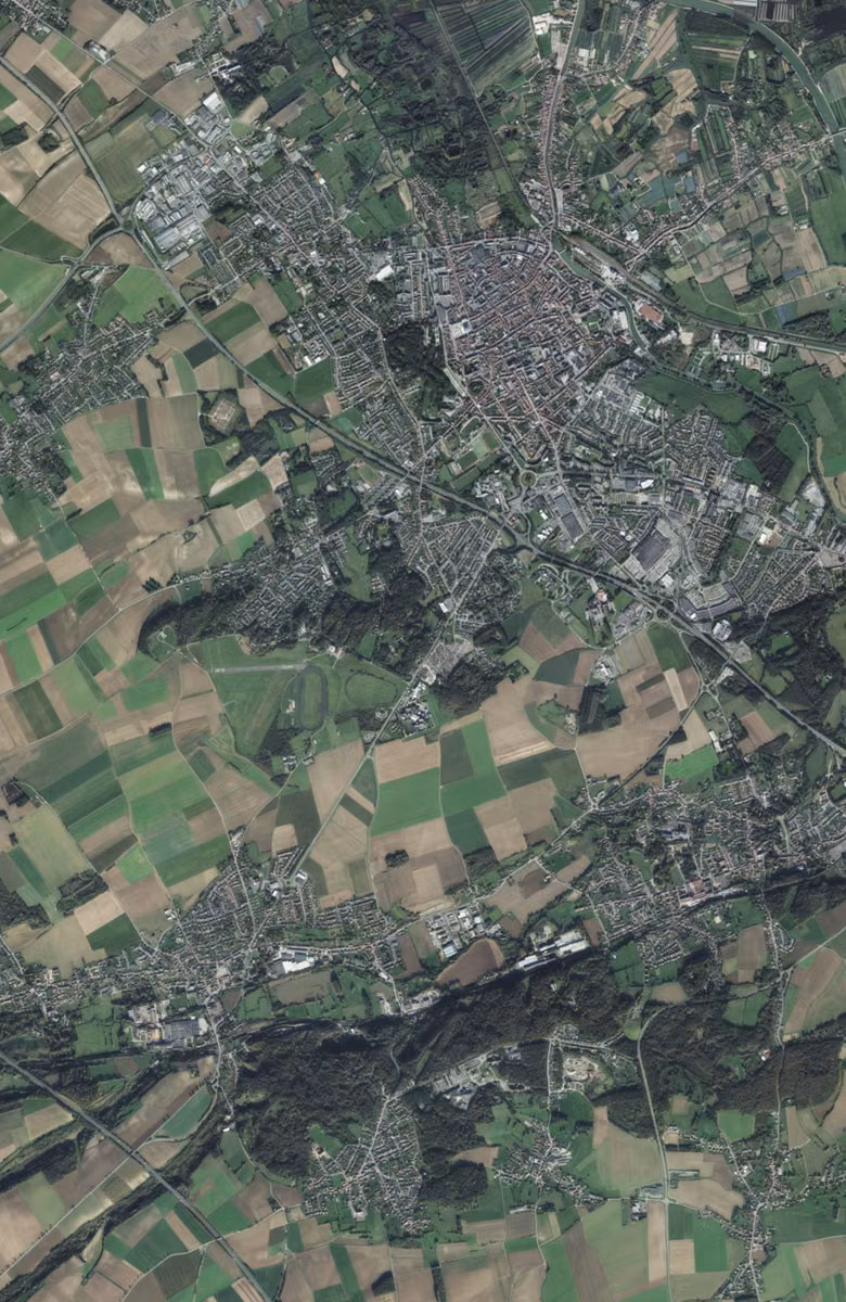 Longuenesse aujourd'hui, le territoire vu du ciel
