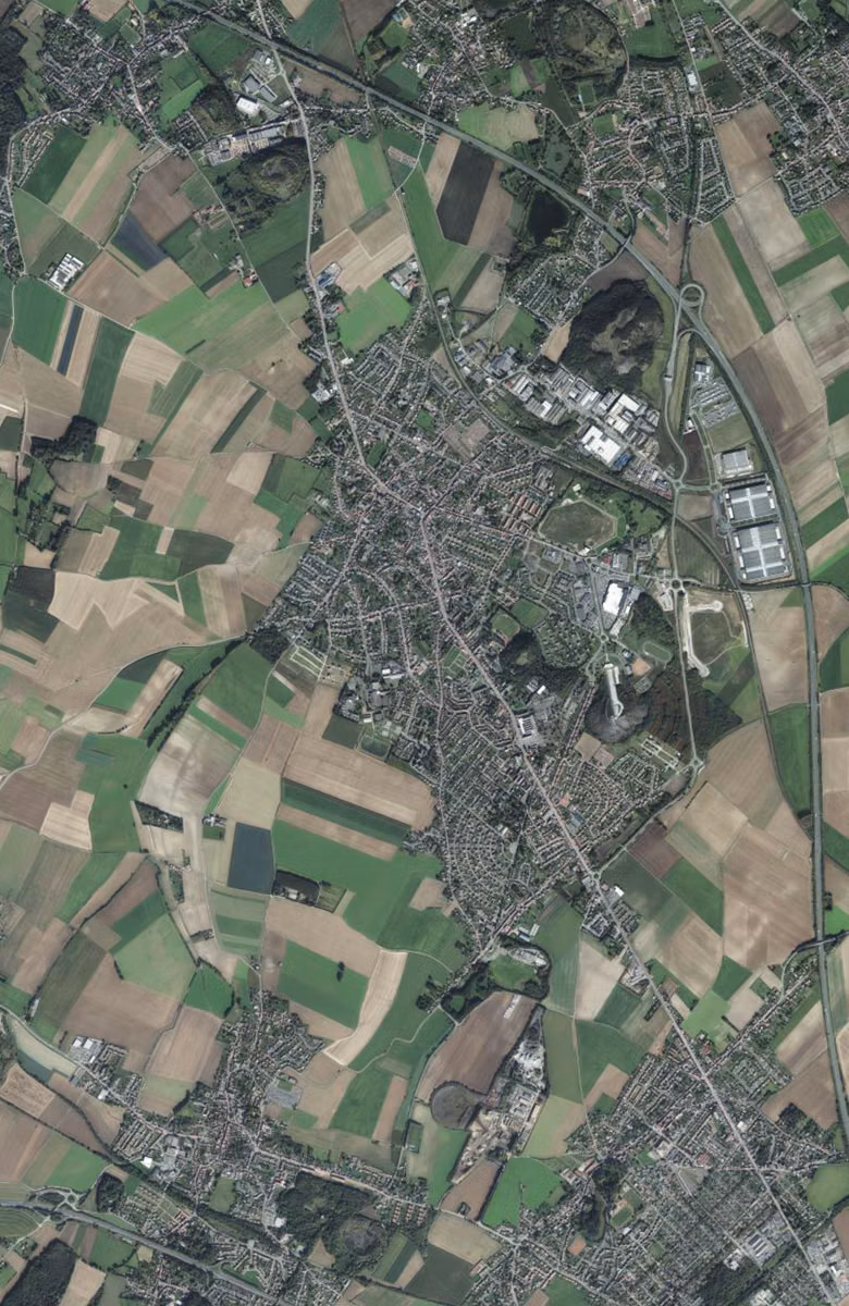 Nœux-les-Mines aujourd'hui, le territoire vu du ciel