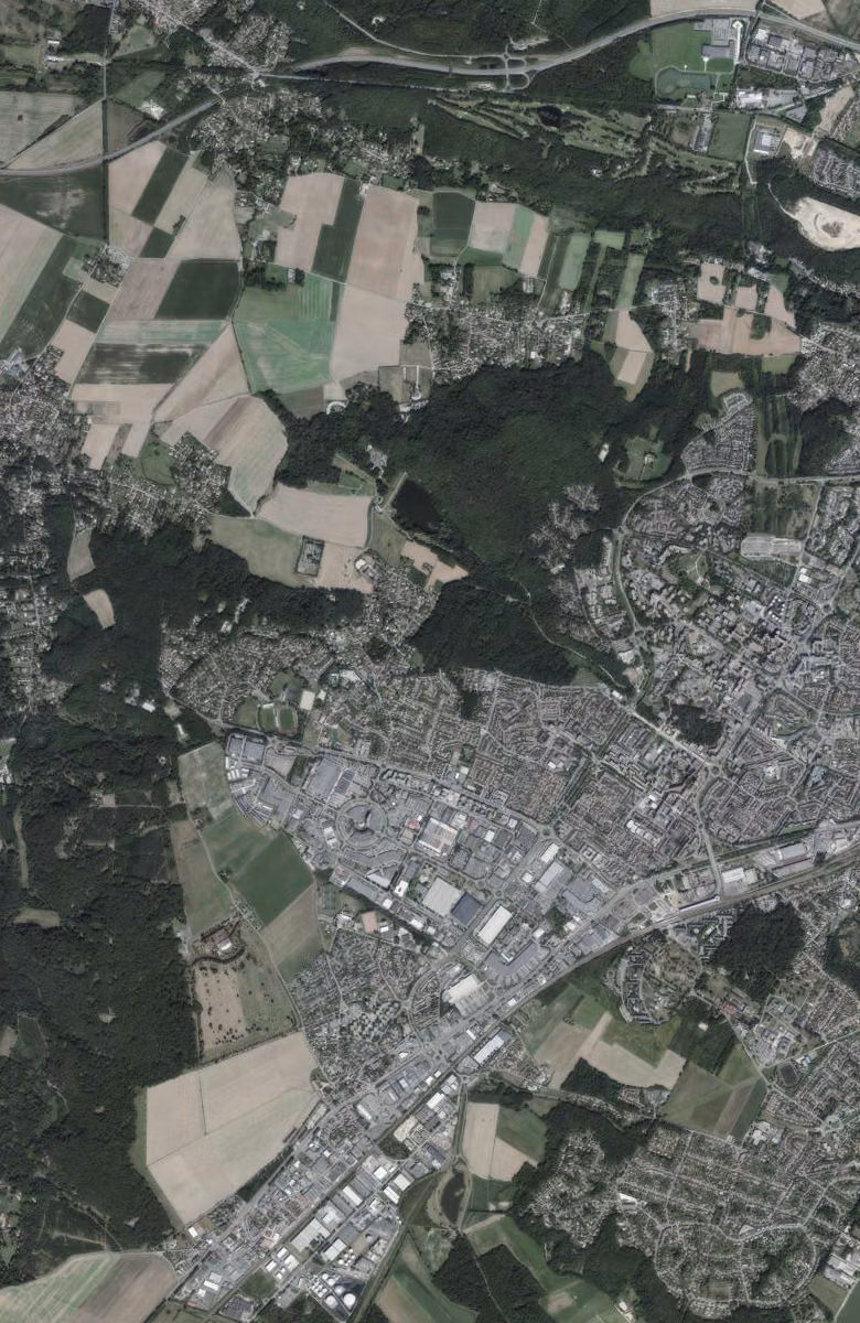 Maurepas aujourd'hui, le territoire vu du ciel