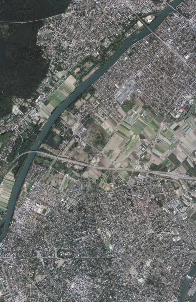 Montesson aujourd'hui, le territoire vu du ciel