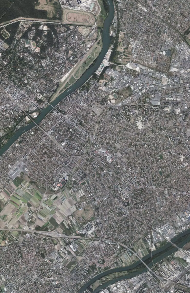 Sartrouville aujourd'hui, le territoire vu du ciel