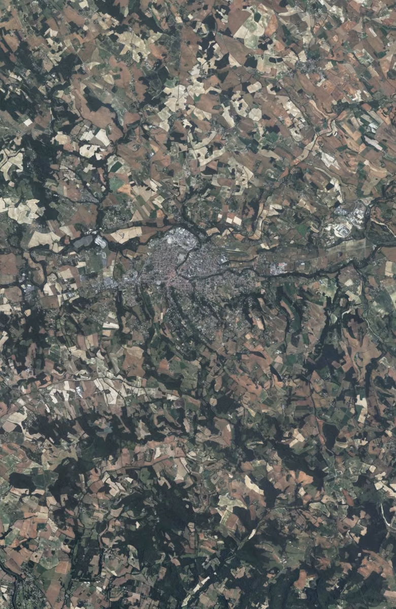 Graulhet aujourd'hui, le territoire vu du ciel