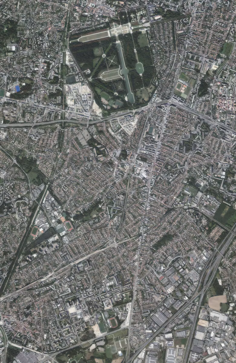 Antony aujourd'hui, le territoire vu du ciel