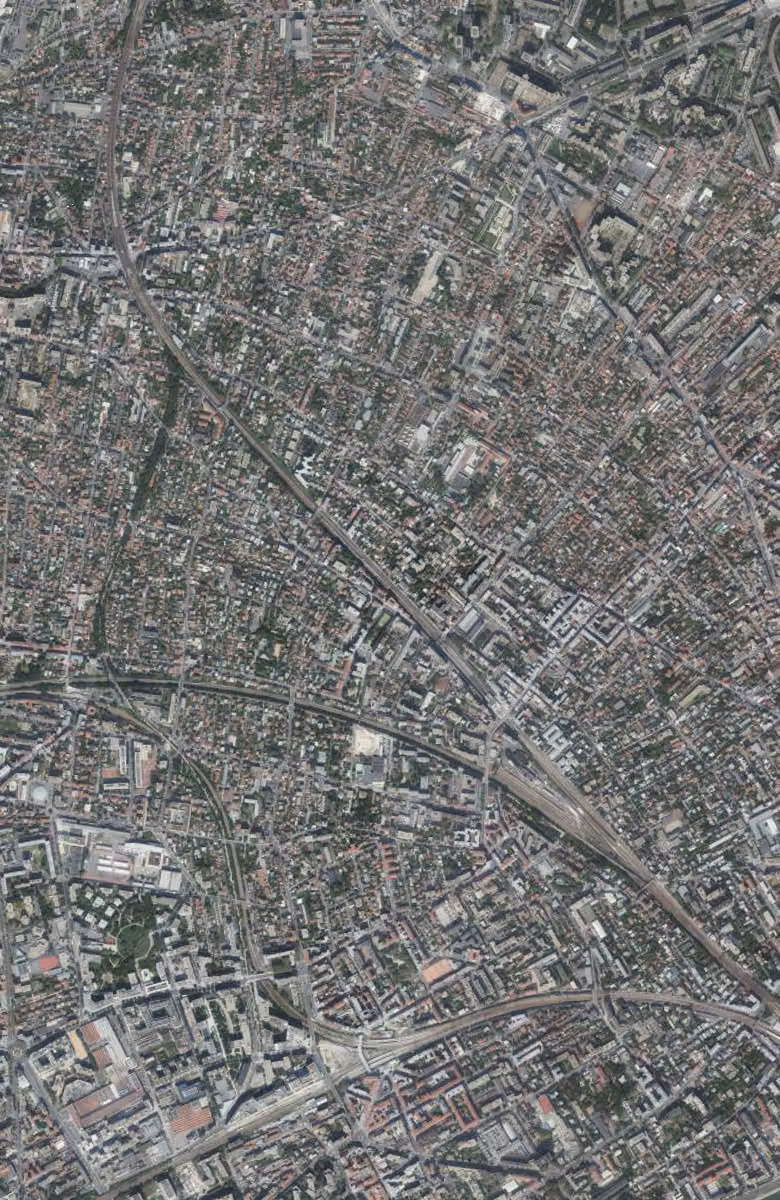Bois-Colombes aujourd'hui, le territoire vu du ciel