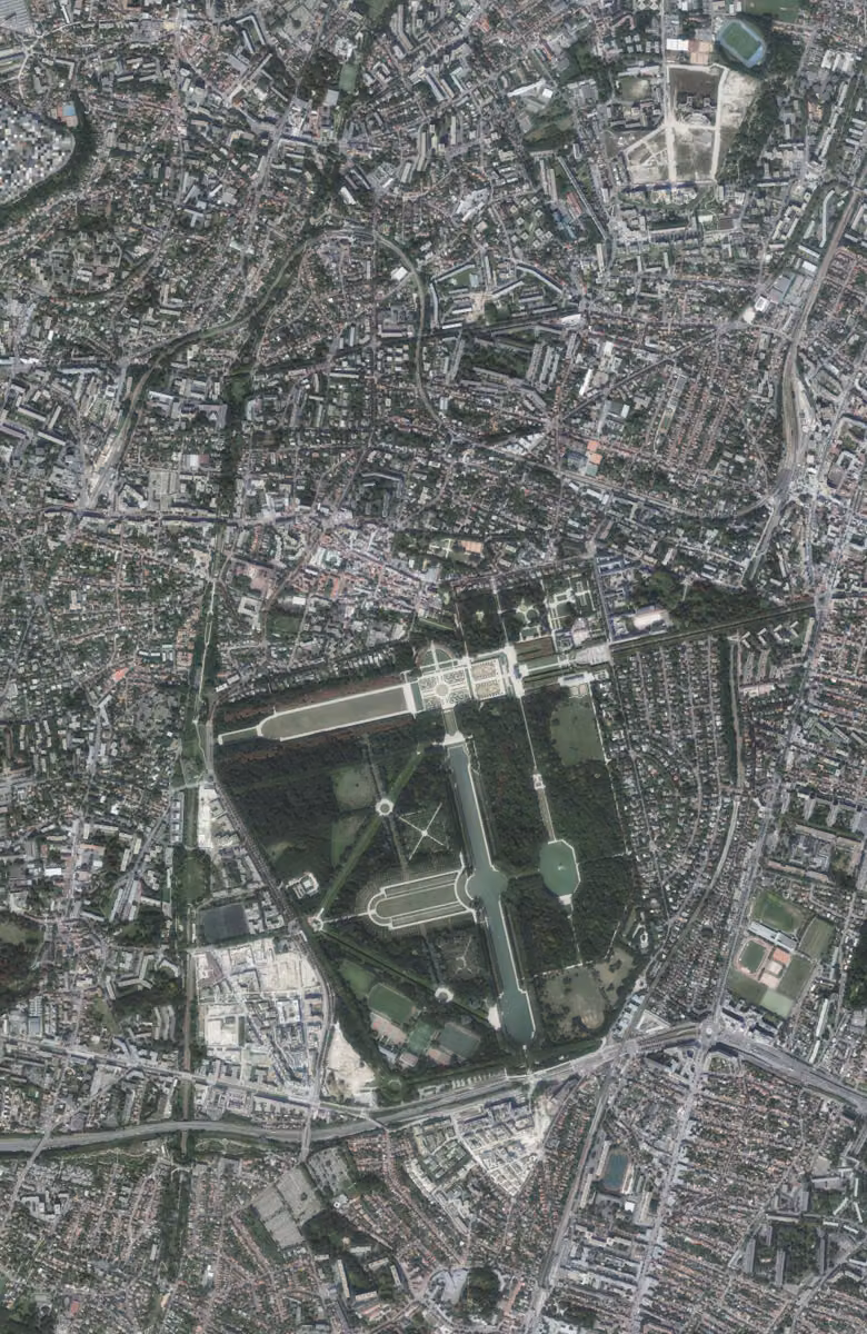 Sceaux aujourd'hui, le territoire vu du ciel
