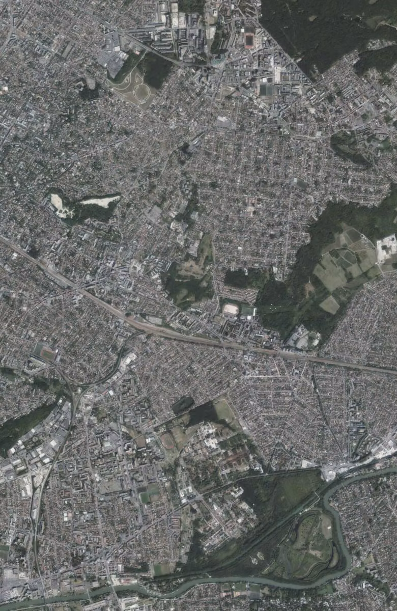 Gagny aujourd'hui, le territoire vu du ciel