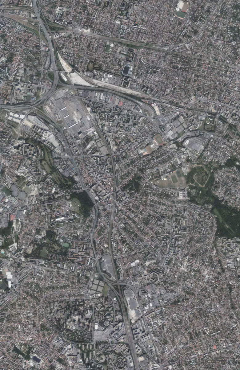 Rosny-sous-Bois aujourd'hui, le territoire vu du ciel