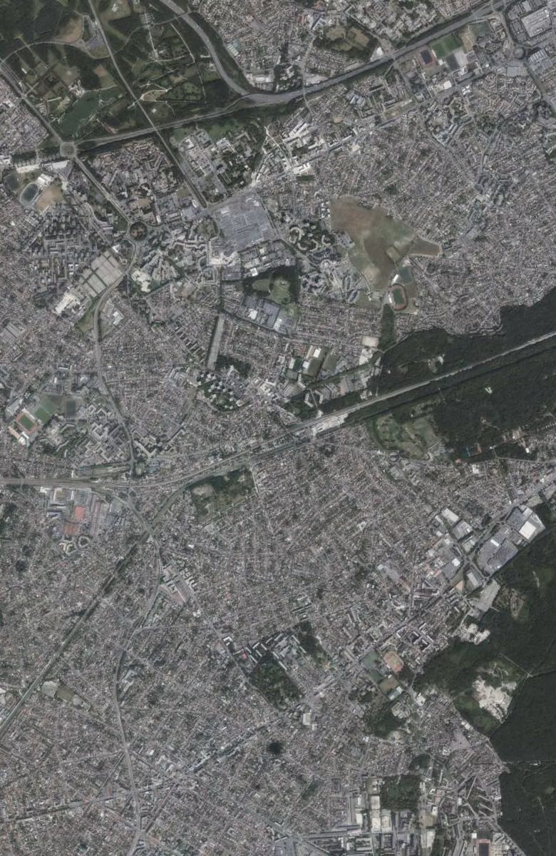 Sevran aujourd'hui, le territoire vu du ciel