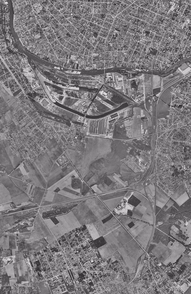 Bonneuil-sur-Marne en 1949, le territoire vu du ciel, au même cadrage